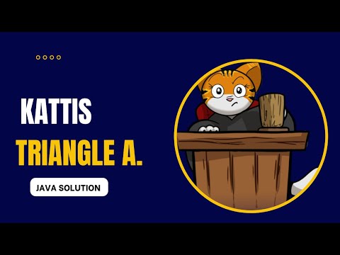 Kattis - Triangle Area Solution (Java)