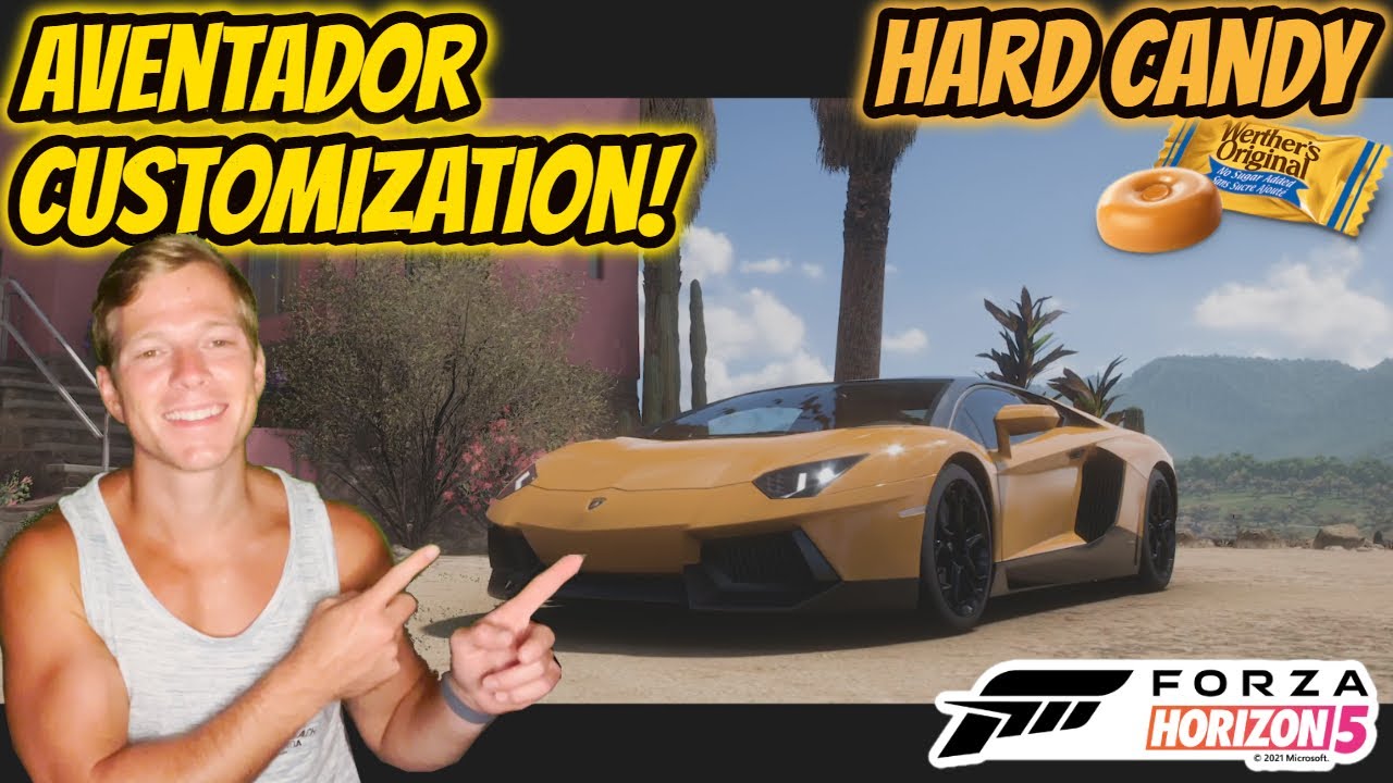 ASMR Gaming: Forza Horizon 5 | Lamborghini Aventador Customization! - Hard Candy & Whispering