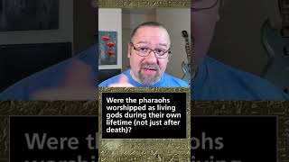 Were the pharaohs worshipped as living gods while still alive? #shorts