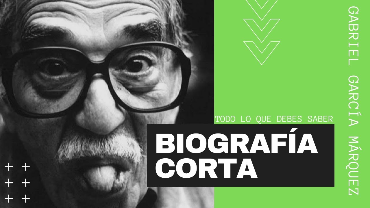 Gabriel GARCÍA MÁRQUEZ [Biografía CORTA + FOTOS] 1/3 YouTube