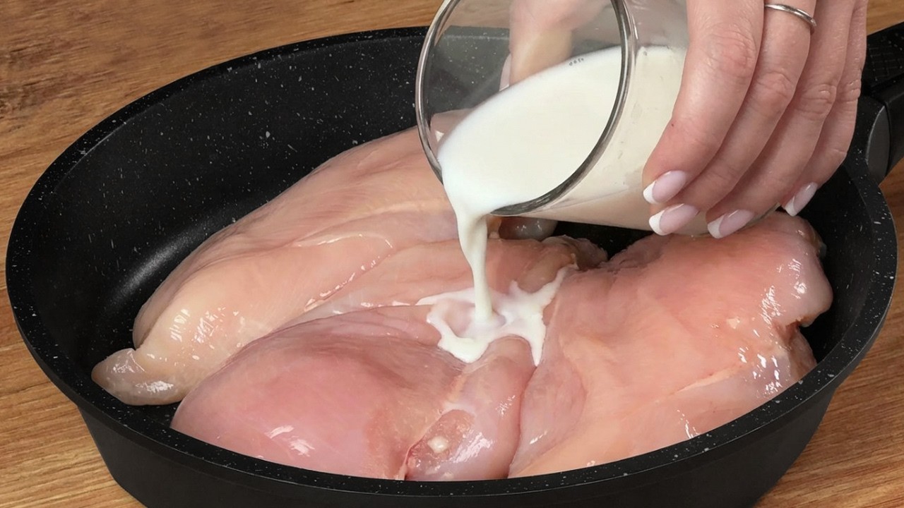 Он такой вкусный, что я готовлю его почти каждый день! Хрустящая курица!