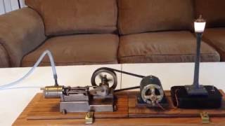 PM Research Inc. Steam Engine #3 with Dynamo Generator.