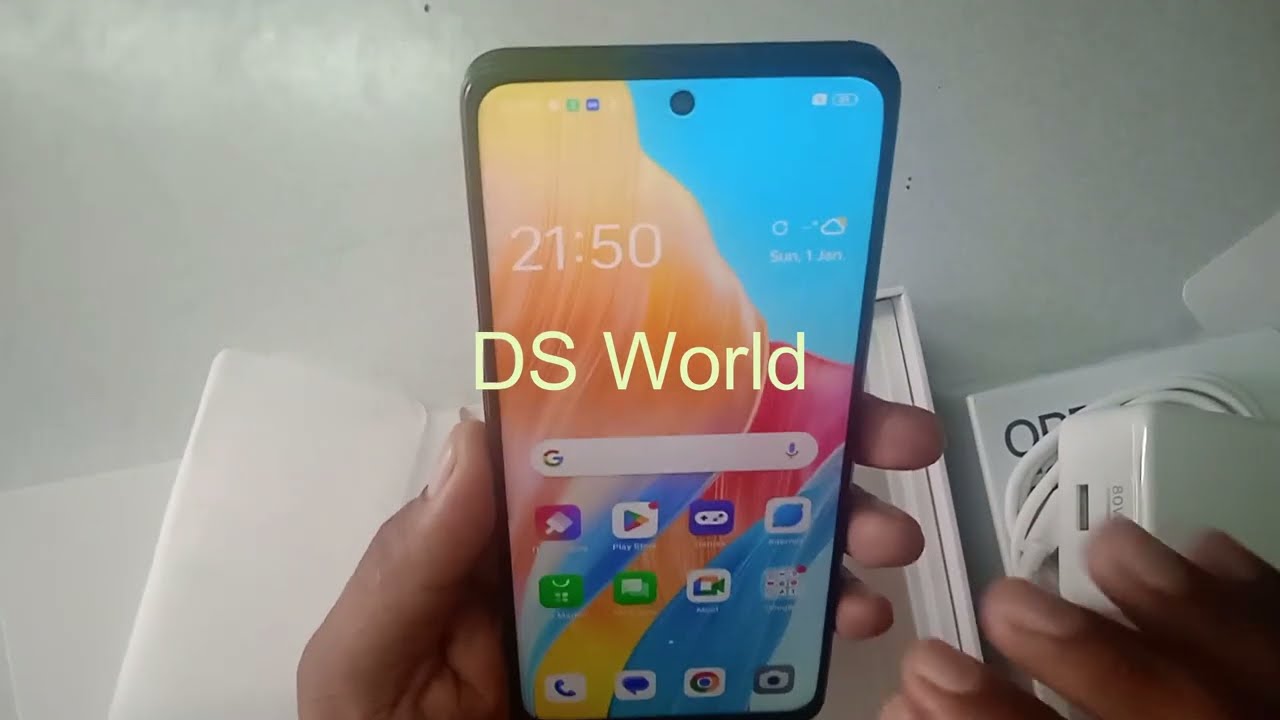 Unboxing Videos OPPO F23 5G 64MP Rear Triple AI Camera 6.72" FHD+ Display Cool Black 256GB 8GB RAM