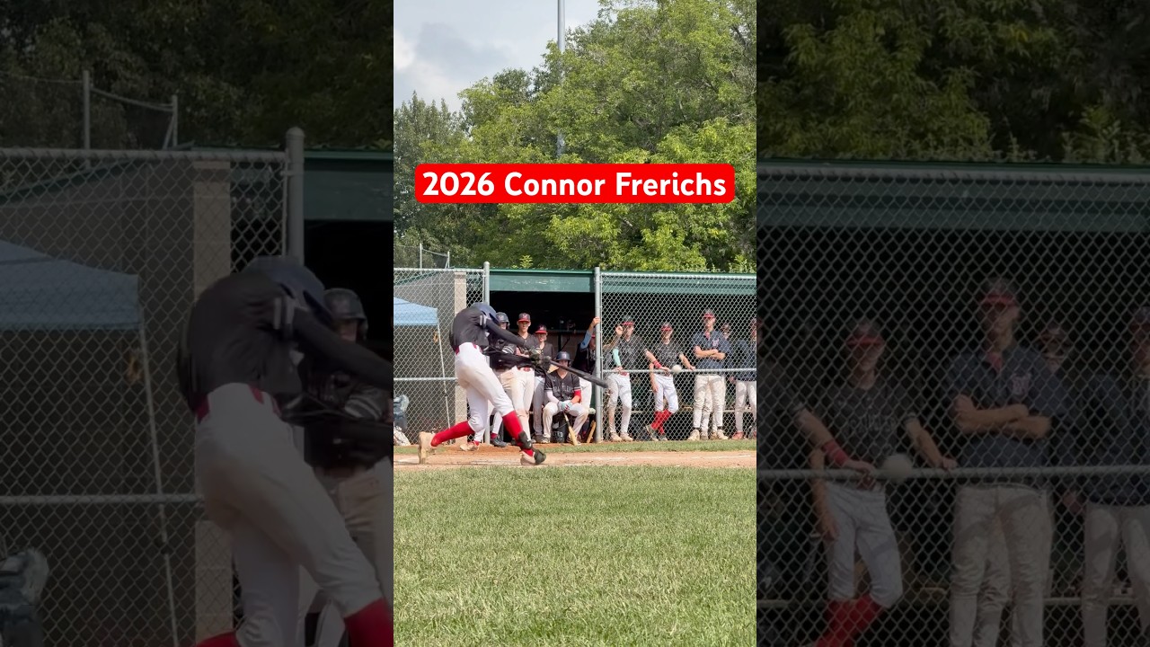 2026 SS Connor Frerichs, Neutral Hills Wranglers • Double vs. Edmonton Expos