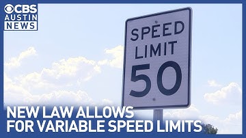 Texas law enables TxDOT to adjust speed limits in real time