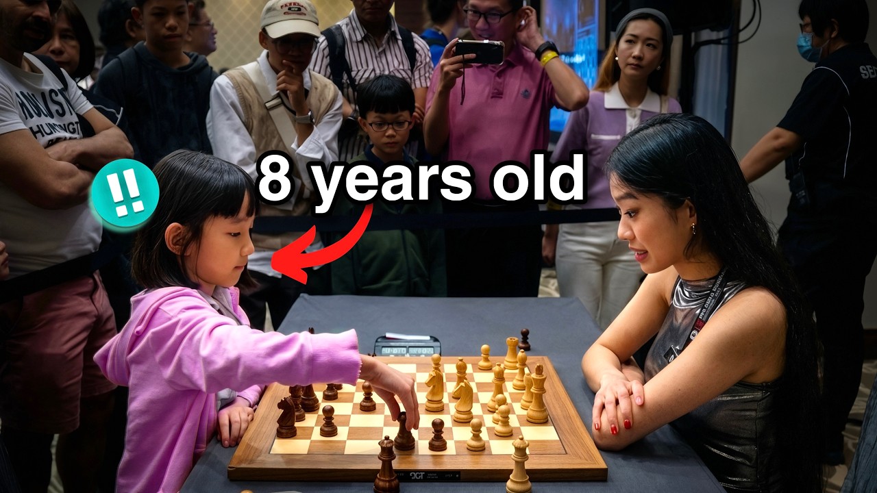 8-Year-Old Girl Leaves Grandmaster STUNNED