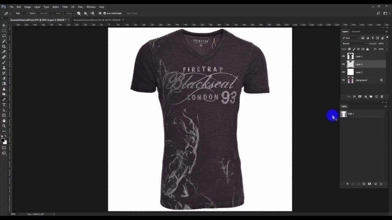 Photoshop Ghost Mannequin or Neck Joint Tutorial by  Dinamicostudio