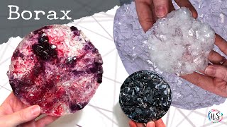 Borax Crystals! Silicone Druzy Mold Making For Resin - How To Make Huge DIY Crystals - Part 2