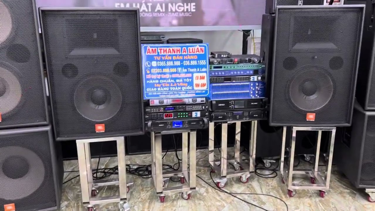 Combo trên 130 triệu ( Loa JBL - 4726 X súp JBL 4718 X ) zalo 0365888988