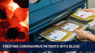 Using blood to treat Coronavirus (COVID-19)