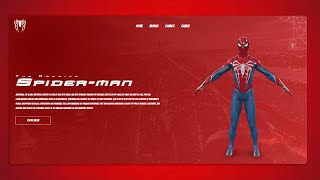 Spider-Man Website with Html, CSS  and JavaScript | Movie Website