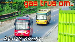 HUNTING BUS AKHIR LIBURAN TAHUN BARU DAN NATAL||BANYAK BUS KEREN SALING KEJAR WAKTU/Minas Area