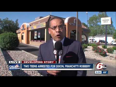 Two teens arrested for Dixon, Franchitti robbery