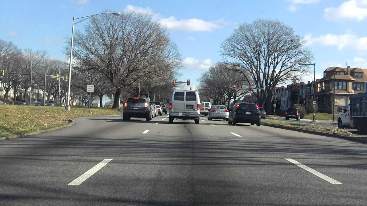 Roosevelt Boulevard (Broad to Adams) northbound YouTube