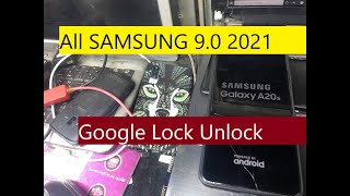 All SAMSUNG 9.0 2021 FRP BYPASS | Samsung Galaxy Bypass Android 9 Pie FRP/Google Lock Unlock