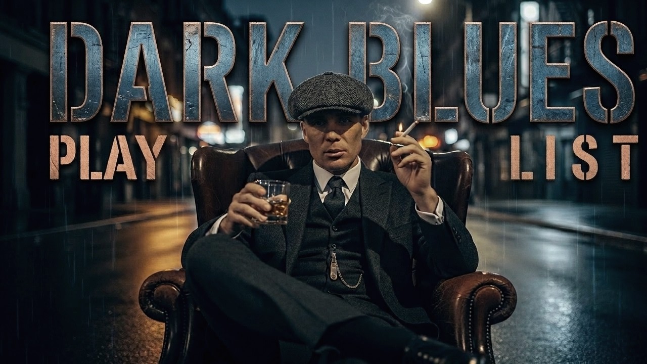 Playlist For Men Who Work In Silence | Dark Blues Music - YouTube