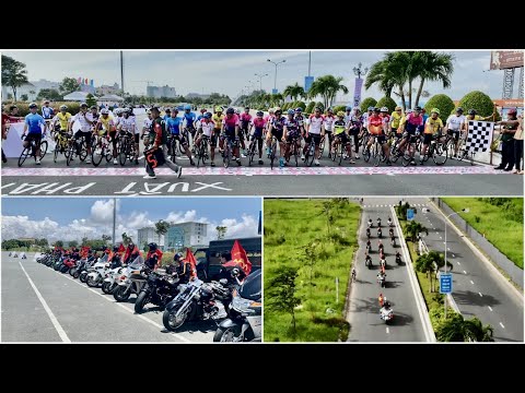 Video Bảo vệ giải đua xe đạp tp rạch giá mừng Lh truyền... - youtube