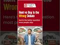 Rent vs Buy Home in Hyderabad #shorts #renthome #buyhome #hyderabadrealestate #luxuryliving #viral