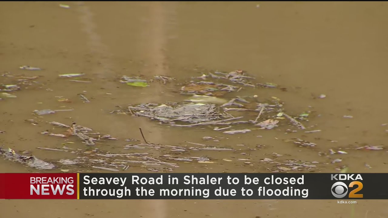 Flooding Closes Roads In Region - YouTube