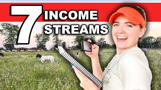 MY 7 INCOME STREAMS AS A SHEEP FARMER (2023) Side Hustle Ideas Business Small Farming