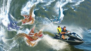 Mô tô nước lướt trên sông Sài Gòn như rồng bay | Riding Jet Ski in the Saigon River screenshot 5