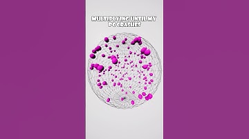 Bouncing balls crash my PC #satisfying #adhd #simulation #physics