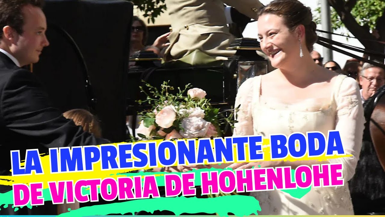 🔴TODAS LAS IMÁGENES de la BODA de VICTORIA DE HOHENLOHE duquesa de MEDINACELI con MAXIME CORNEILLE