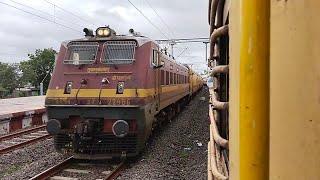 (TKD) WAP4 WITH 22455 SAI NAGAR SHIRDI KALKA SF EXPRESS SKIP KOPERGAON TOWARDS MANAMD JN