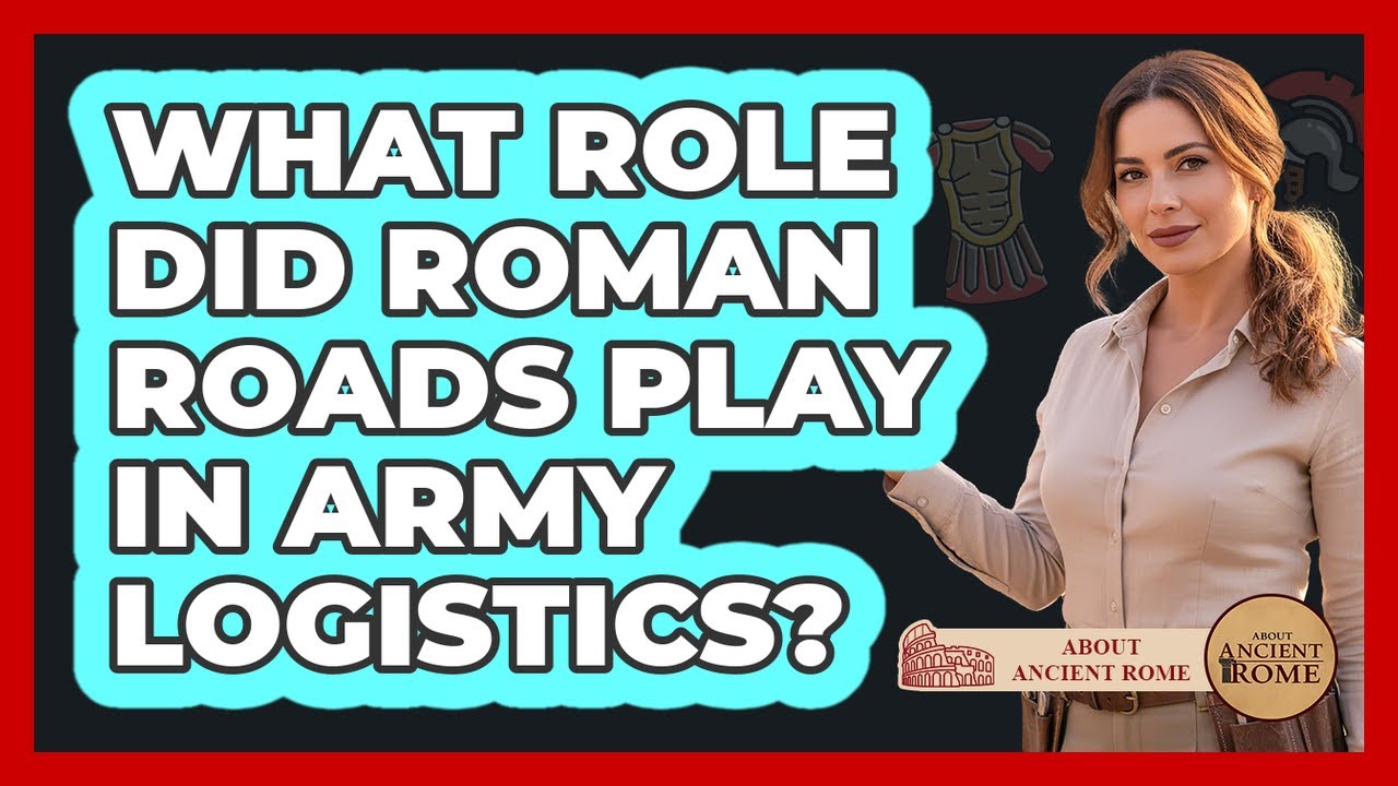 What Role Did Roman Roads Play In Army Logistics?