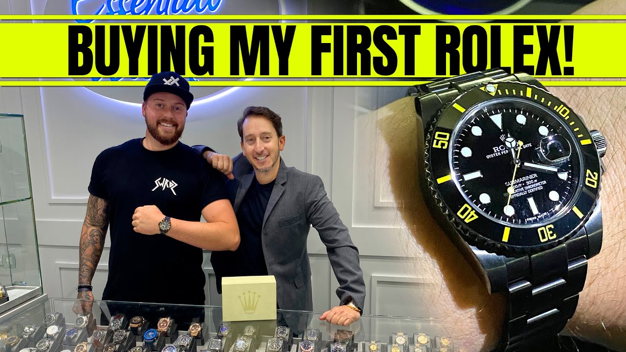 Buying my first ROLEX! - YouTube