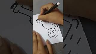 easy drawing ideas... subscribe for more..#spotlight  #shorts