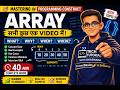Array in C# (Full Masterclass) 🔥 Real Examples + Interview Questions | Hindi