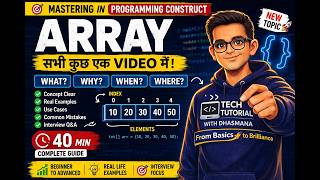 Array in C# (Full Masterclass) 🔥 Real Examples + Interview Questions | Hindi