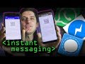 How signal instant messaging protocol works  whatsapp etc  computerphile