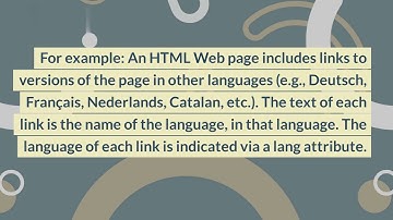 How to implement WCAG 2.1 Success Criterion 3.1.2 Language of Parts in code with examples