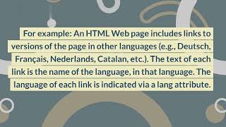 How to implement WCAG 2.1 Success Criterion 3.1.2 Language of Parts in code with examples