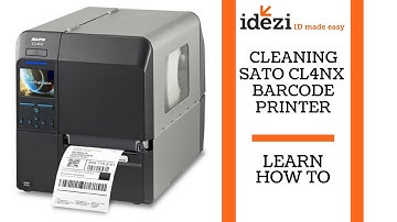 Sato CL4NX - Cleaning - Barcode Printer - Idezi "ID Made Easy"