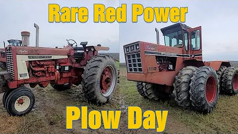 Rare Red Power Footage | Chapter 16 IHC | Plow Day