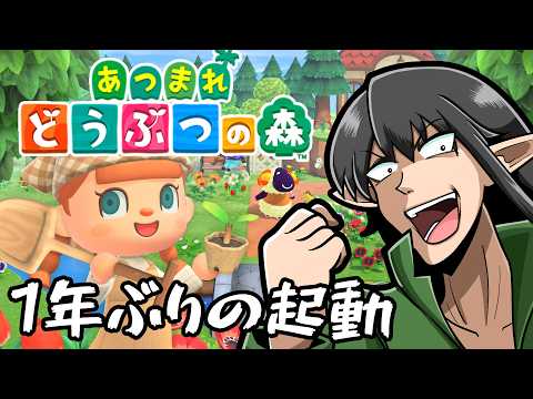 【あつ森】1年ぶりにSwitch起動して遊んでみる【ケリン】