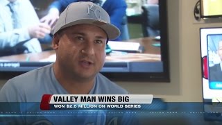 Vegas Dave wins $2.5 million on World Series bets