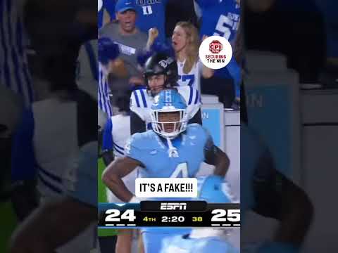 DUKE. GOES. FULL. TRICKERY. 🎲💥 #duke #goduke #collegefootball #accfootball #footballhighlights