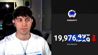 BAJAN LOS SUSCRIPTORES DE ROBLEIS EN DIRECTO 😂