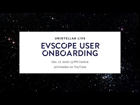 eVscope User Onboarding