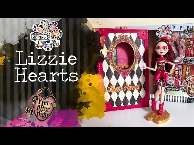 Spring Unsprung Book Lizzie Hearts - Ever After High 