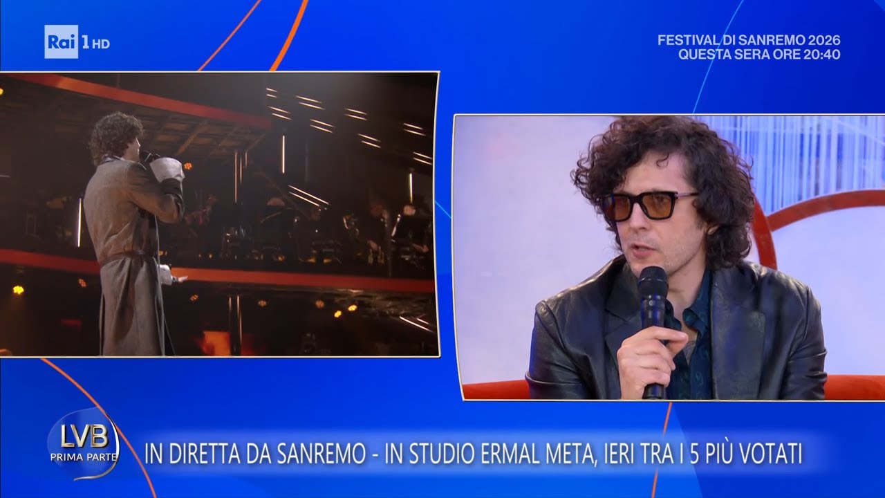 Sanremo 2026, Ermal Meta spiega il significato di 