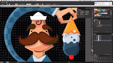 Adobe Illustrator-Transforming Patterns Within an object
