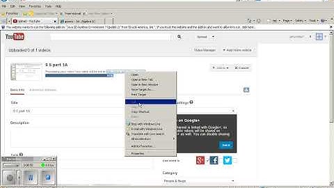 how to upload video to wiki