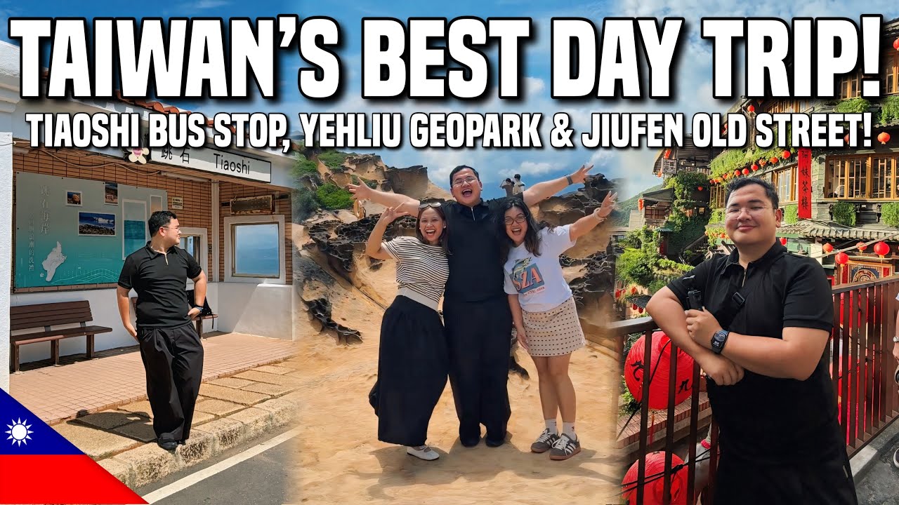 TAIWAN’S BEST DAY TRIP: TIAOSHI, YEHLIU & JIUFEN 🇹🇼| Ivan de Guzman
