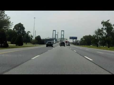 Delaware Memorial Bridge southbound