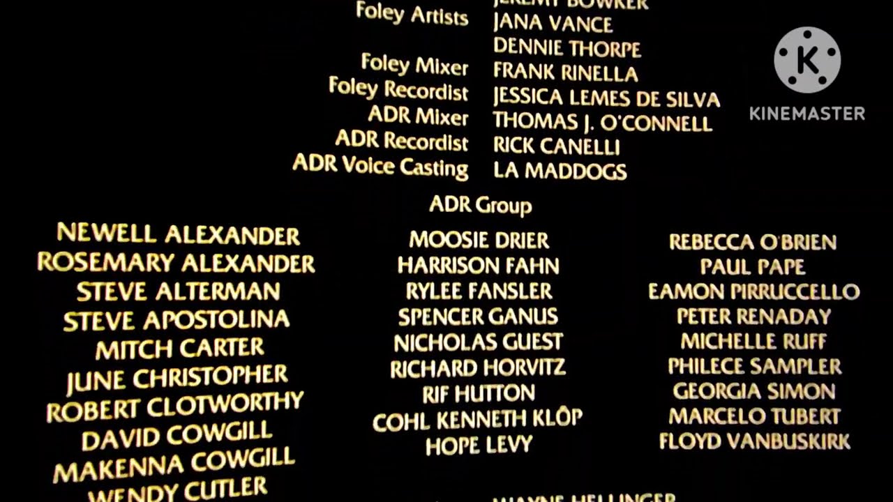 Monsters vs aliens Credits end